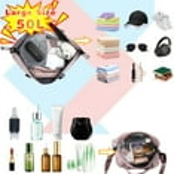 Large Weekender Gym Bag for Women with Toiletry, Shoe Compartment, Travel Duffel - Picture 3 of 7